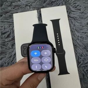 Apple Black Smartwatch with Intuitive Display